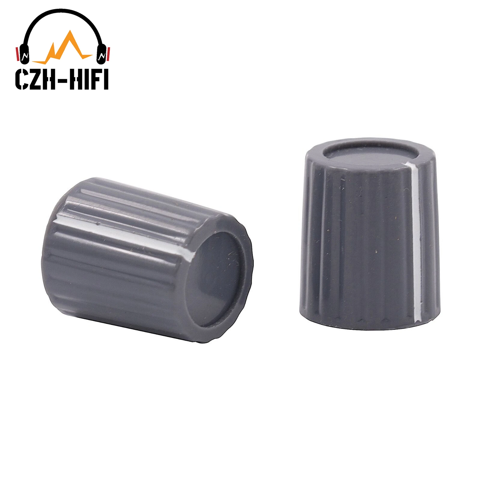 6.4mm Plastic Vintage Marconi Point Knob Button Guitar AMP Effect Pedal Stomp Box  1/4\