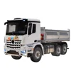 6x6 RC Truck 1/14 Hydraulic Remote Control Dump Truck Metal Model Toy with Light Sound System Boys Remote Control Toy 2025 New 2
