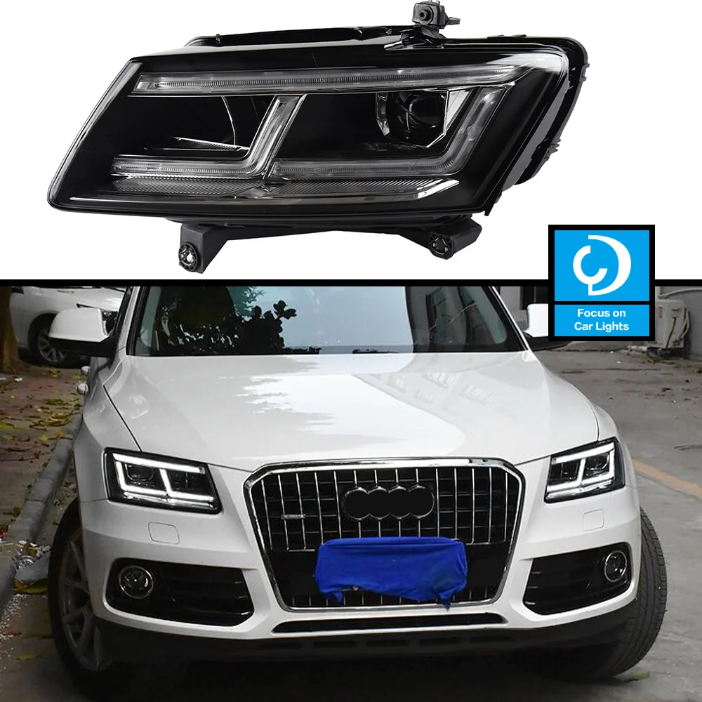 Car Front Headlight For Q5 Q5L 2009 2012 2013 2018 LED HeadLamp Styling