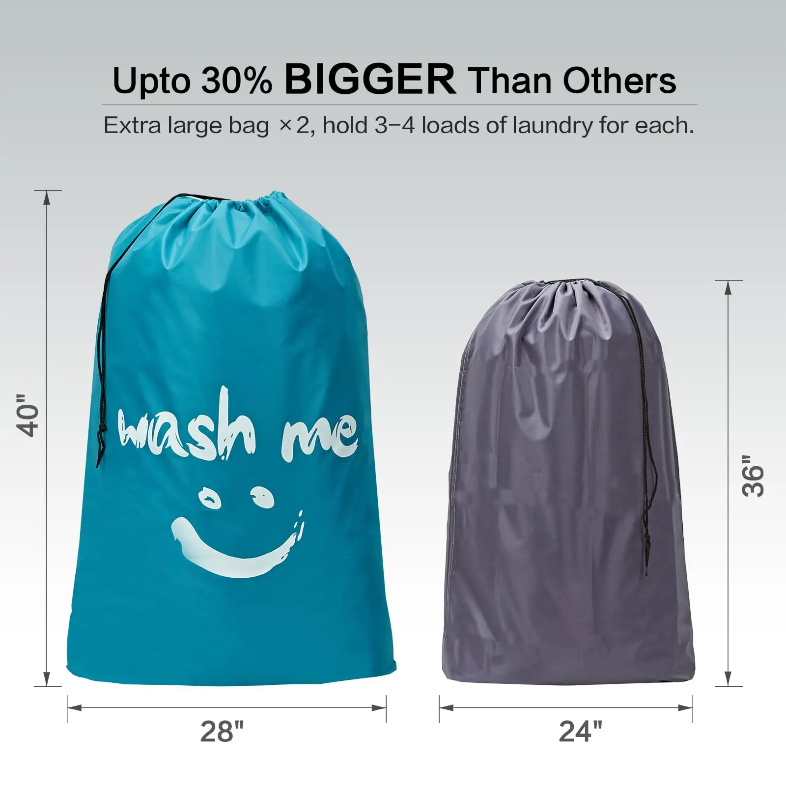Laundry Bag Travel for Dirty Clothes Large Travel Laundry Camp