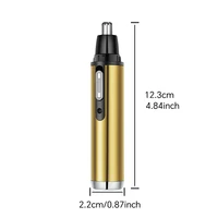 4-in-1 professional beauty kit, USB rechargeable nose and ear clipper, beard and eyebrow shaver 2