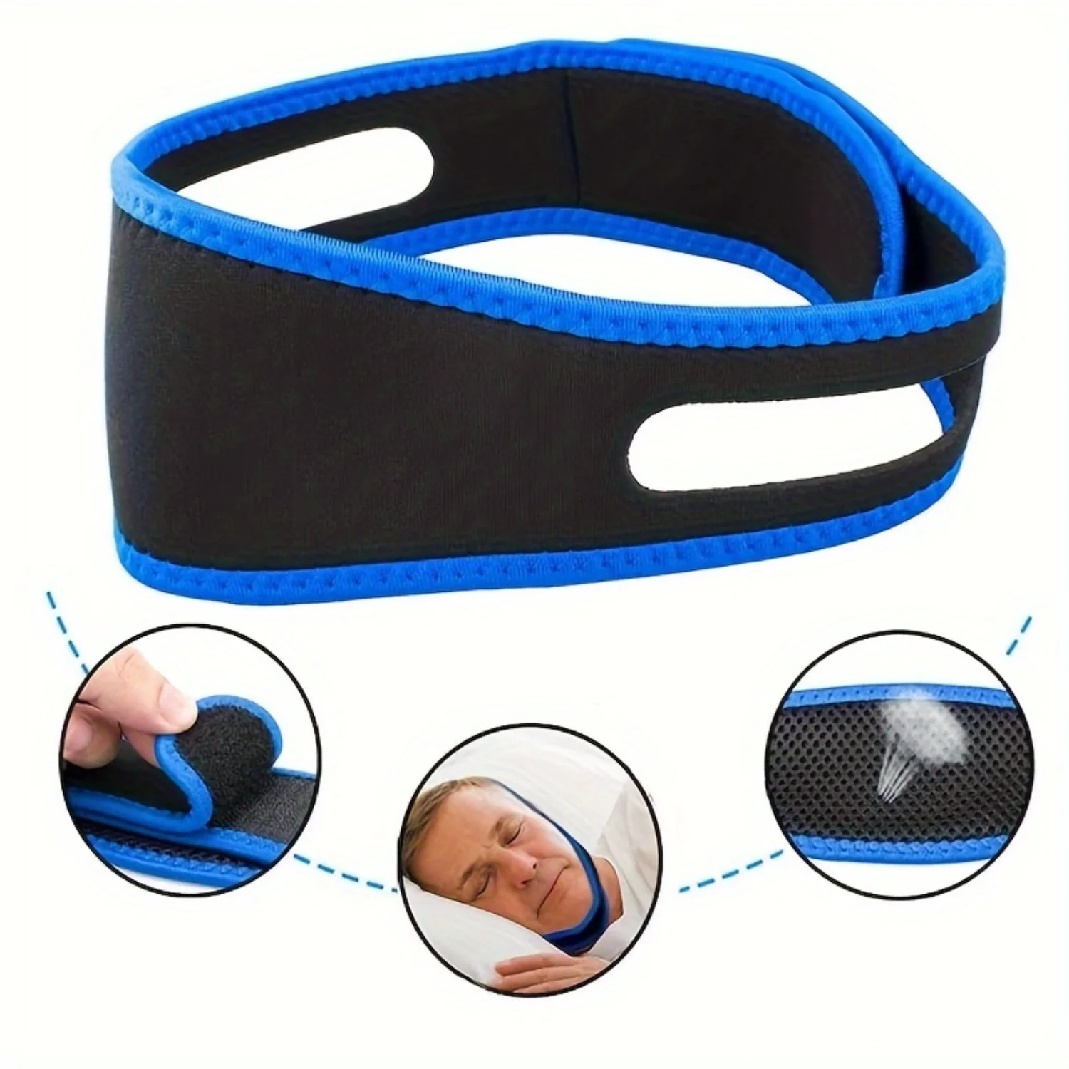 1Pc Anti-Snoring Sleep Aid-Mouth Breathing Corrector For Men & Women, Prevents Open Mouth During Sleep