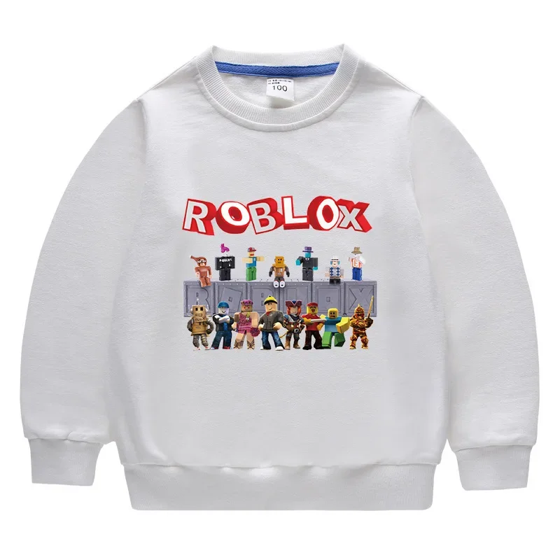 thumbnail image 1 of Roblox-suéter de dibujos animados para niños y niñas, Sudadera con capucha de manga larga con estampado de juego de Anime, regalos de cumpleaños y Navidad, novedad de 2023, 1 of 5