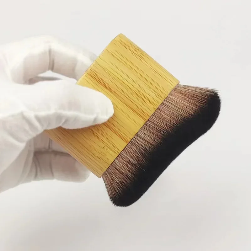 파운데이션 메이크업 파우더 브러쉬, 메이크업 브러쉬, 메이크업 도구, 부드러운 헤어 메이크업, 다목적 바디 플랫 브러쉬, 1PC