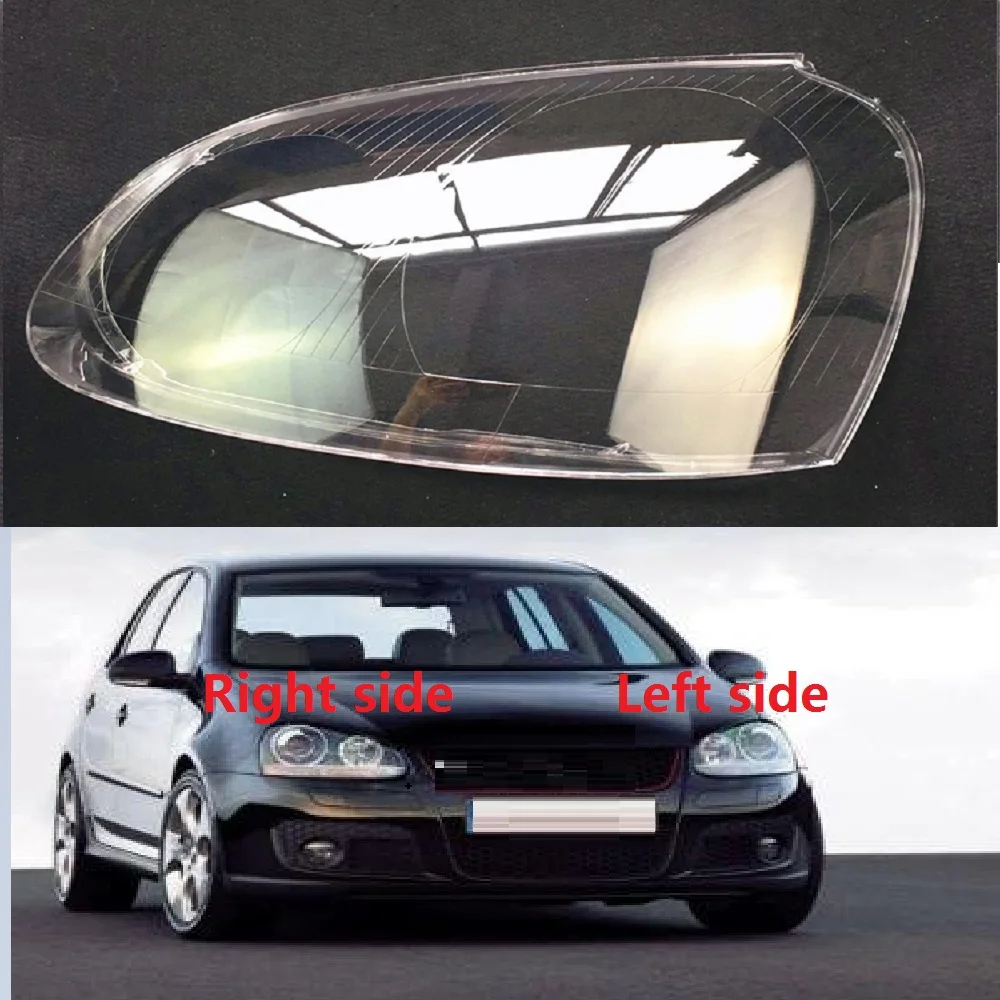 Headlamp Lens For Volkswagen Vw Golf 5 20062011 Plastic Cover Transparent Shell Headlight Glass