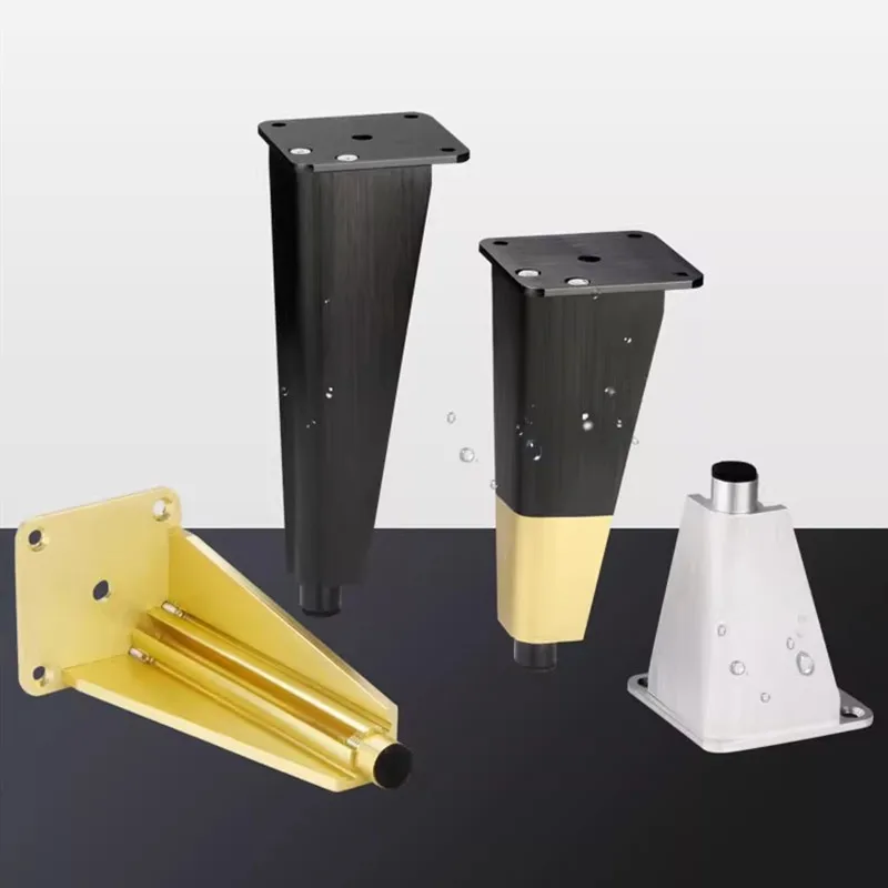 4pcs Adjustable Aluminum Alloy Cabinet Legs Bracket..