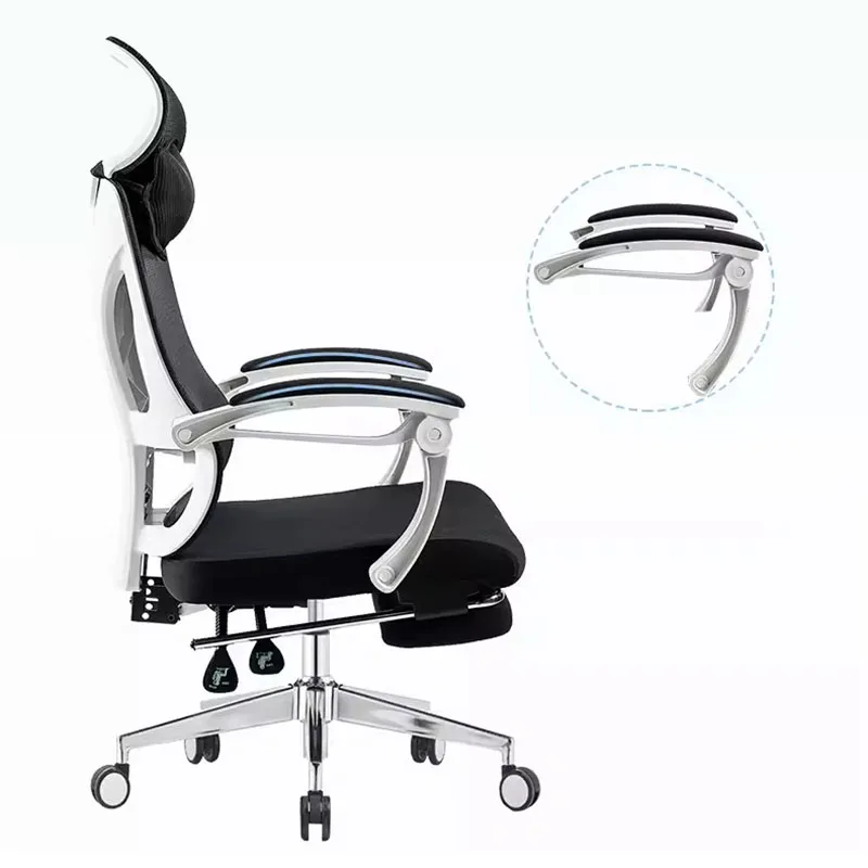

Leather Office Chairs Living Room Conference Rolling Accent Chair Study Reclining Silla Ergonomica De Oficina Luxury Furniture