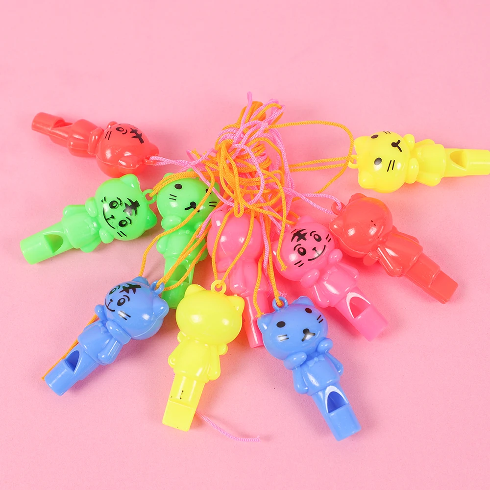 Cute Cat Football Whistles 20Pcs for Kids Birthday Party