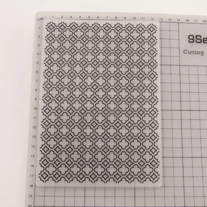 Plastic Embossing Folder for Card Making Floral DIY Scrapbooking