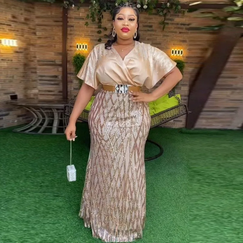 Рисунок 5 - Женское длинное платье в африканском стиле