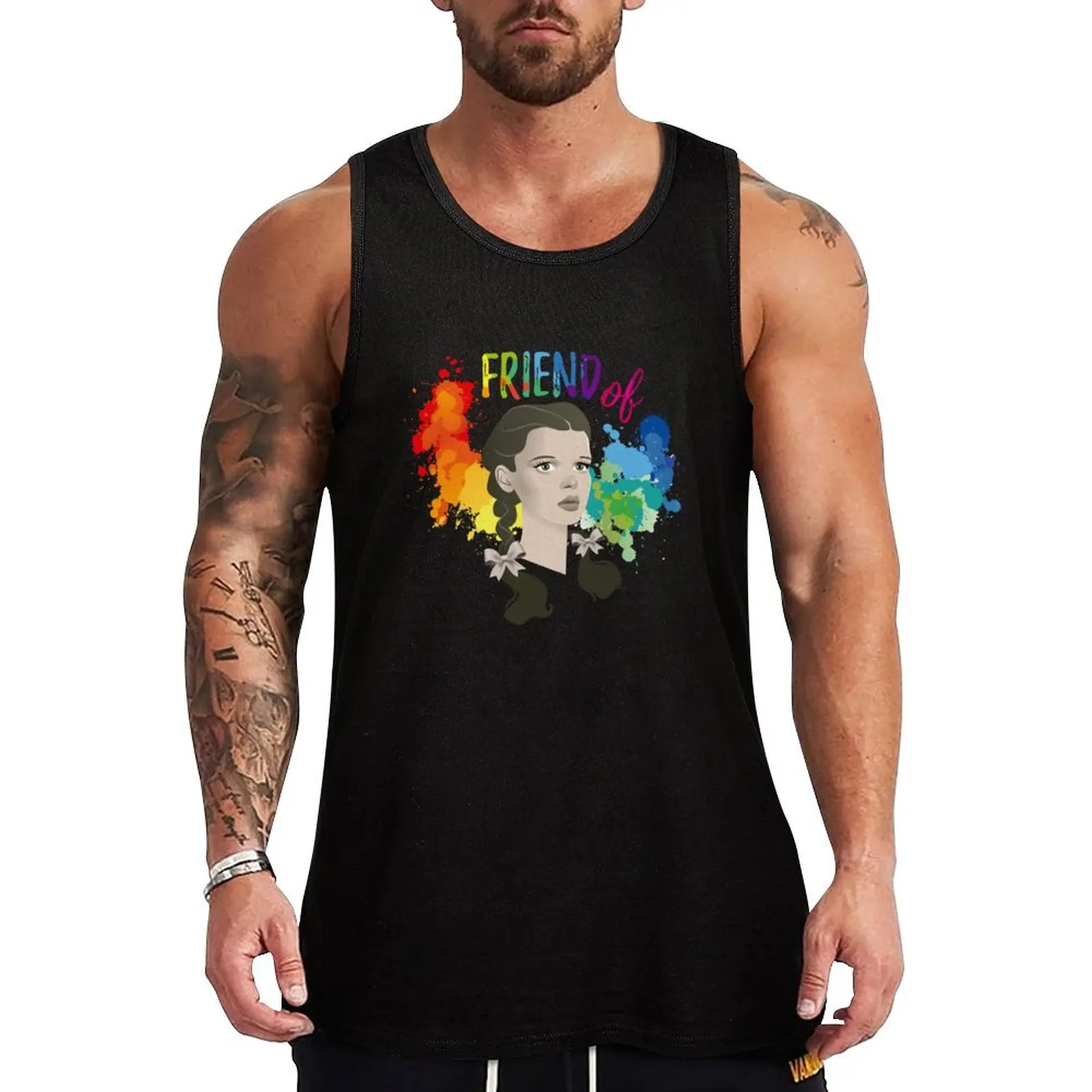 Friend of Tank Top sleeveless Men's t-shirts Gym man
