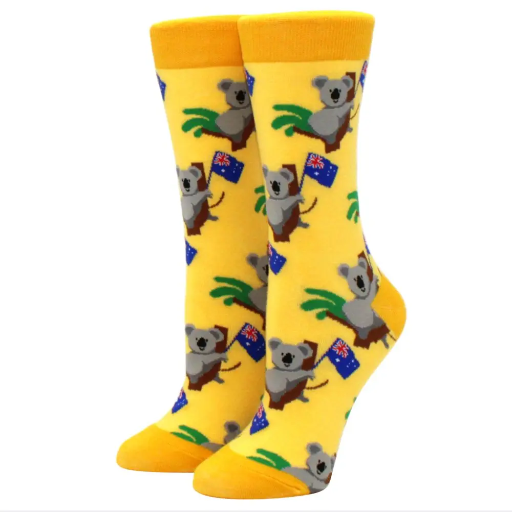 Kawaii Women's Harajuku Candy Color Crew Socks
