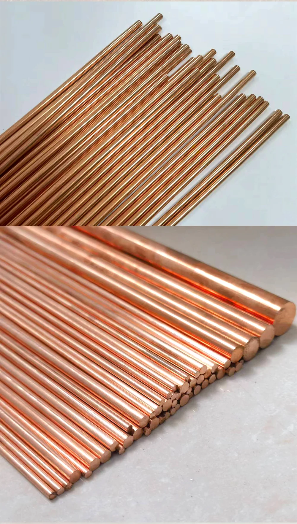 Kupferstab Durchmesser Φ2mm-16mm Länge 300 500mm Gerade Rotkupfer-Vollstange Lila Kupfer Rundstab – Detail 4