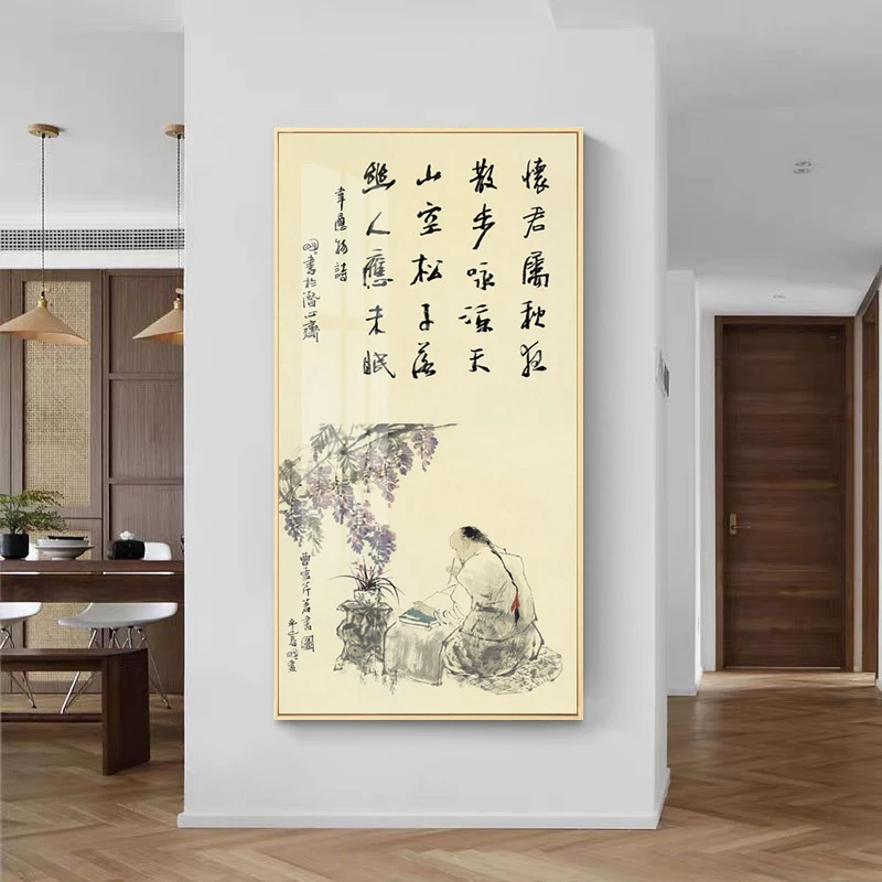 

Traditional Chinese Figure Beauties In Canvas Painting Posters Prints Wall Art Pictures Living Room Home Decor Cuadros
