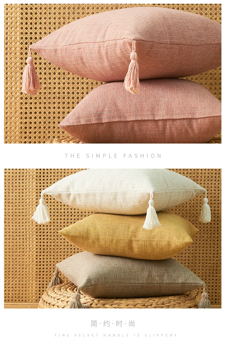 【GLOWNY】 COTTON PILLOW BAG JOLLY ♥2Colors COTTON PILLOW BAG JOLLY (NAVY) - GLOWNY
