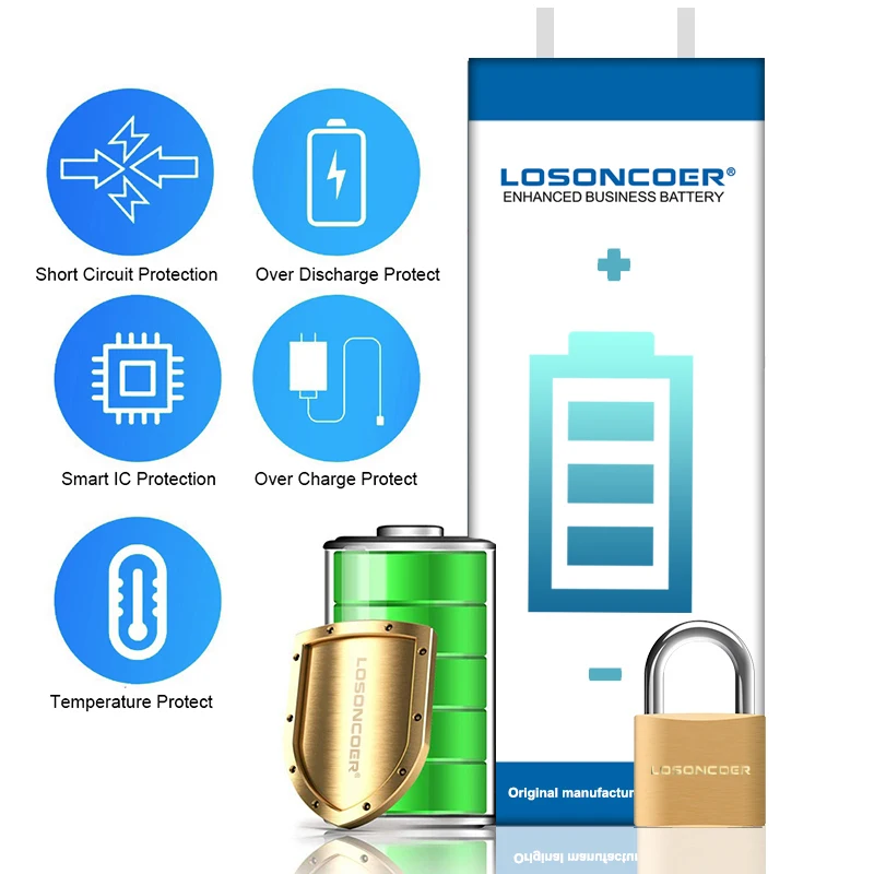 LOSONCOER 7500mAh Batterie Remplacement Autel EVO 2/EVO 2 Pro