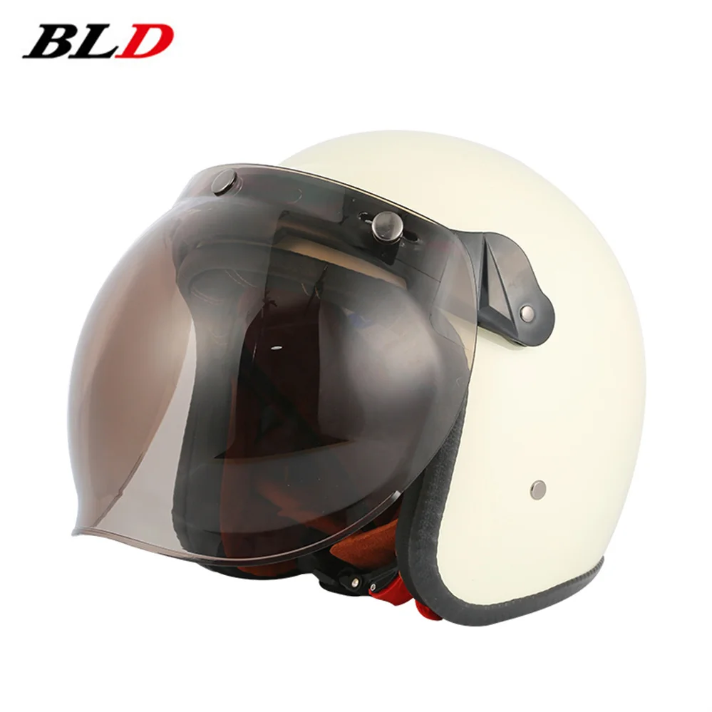

BLD-181 Moto Helmet Helmet Safety Scooter Engine Modulable Casco De Seguridad Half Open Face Casco Retro Safety Downhill