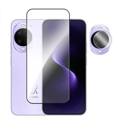 Premium Full Cover Tempered Glass Screen and Camera Lens Protector for Huawei Nova 14 (1 Glass and 1 Lens)