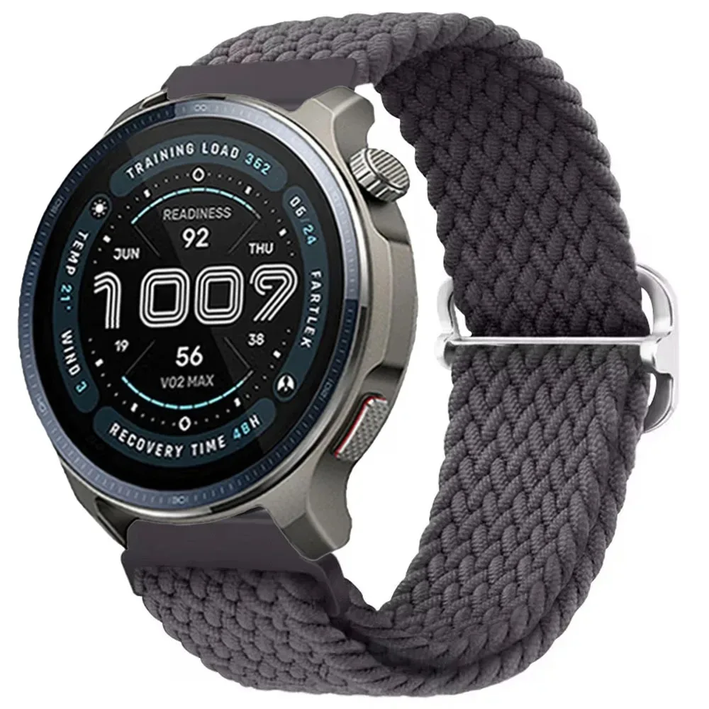 Sport Nylon Strap, 22mm/20mm Adjustable Watchband Bracelet