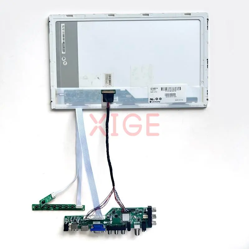 Ʈ  DVB Ʈѷ  B173HW01 B173HW02 LP173WF1, LVDS 40 , 17.3 ġ, 1920x1080, HDMI ȣȯ VGA USB AV RF ŰƮ