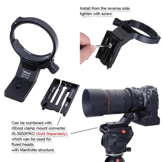 Collar Camera Tripod Mount Ring Canon | Tripod Collar Mount