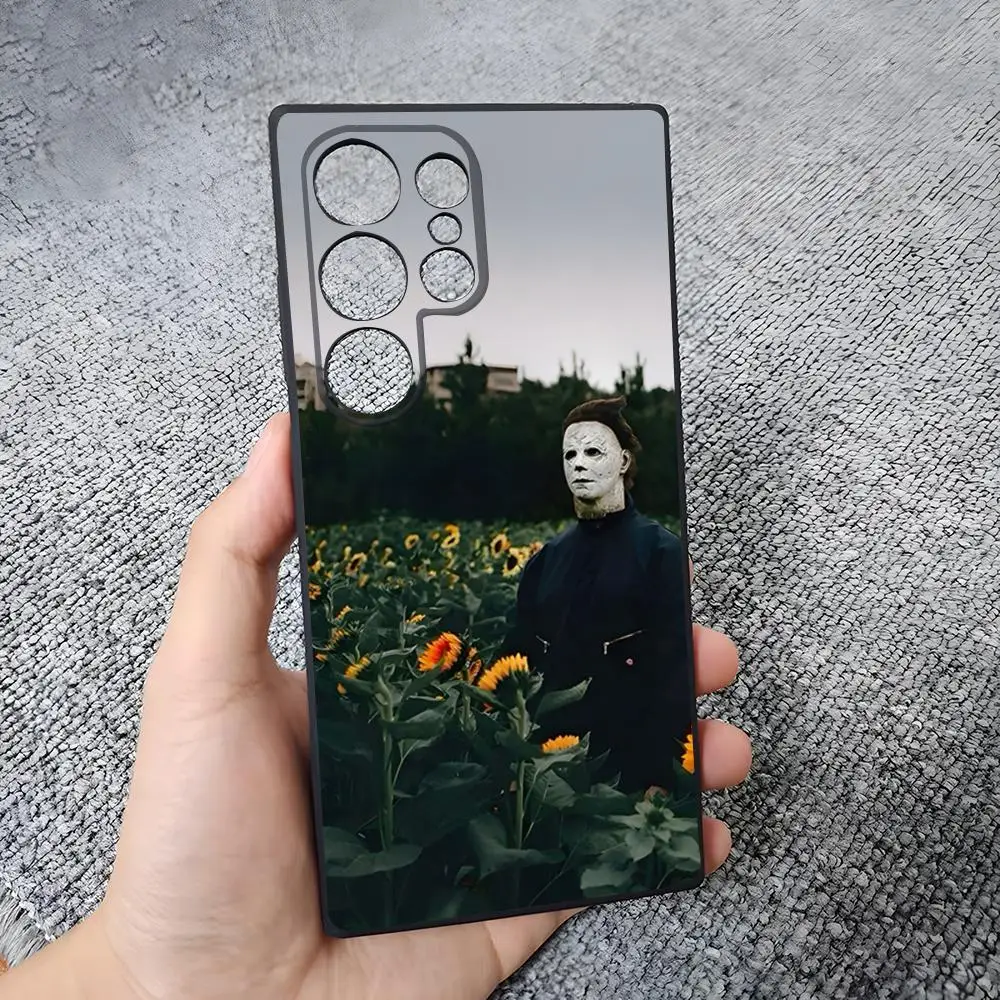 Enhanced Halloween Horror Shockproof Phone Case - Soft Protective Cover with Michael Myers Design