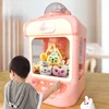Children's Claw Machine Cute Stuffed Toy Game Console Internet Celebrity Mini Coin Machine Sound and Light Household Girl's Toys 1
