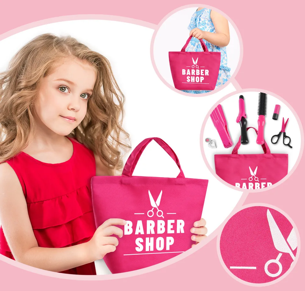 Girls Beauty Salon Set make up kit for kids pretend play toys cosplay for party game maquillage juguetes girls birthday gifts