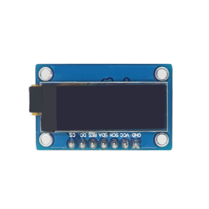 

0.91 Inch OLED Display Module SSD1306 Driver IC SPI 7Pin Interface LCD Screen White Blue Light Display RGB 128*32