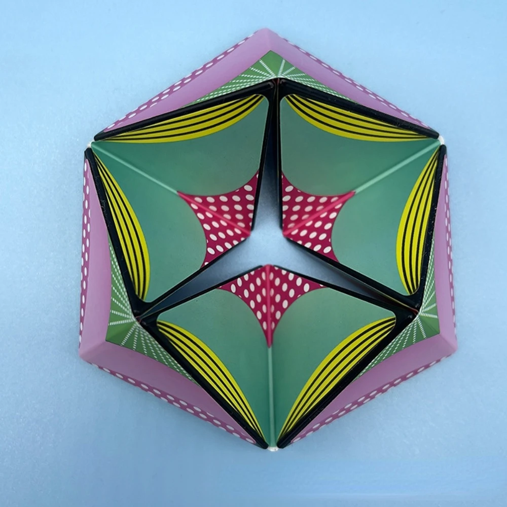Infinite Flip Magic Cube Puzzle Stress Relief Cube Adult Relax Tool 3D Kaleidoscope Infinite Flip Child's Toys Fingertip Toy puzzle toys,puzzle cube,magic puzzle cube,mini fingertip toy