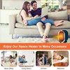Electric Heater Portable Desktop Fan Heater Heating Warm Air Blower Radiator Home Office Warmer Machine For Winter For US EU 2