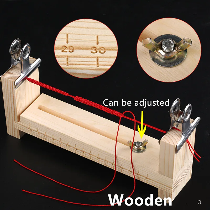 Creative Rope Braiding Tool Handknitted Rope Rack For Bracelet