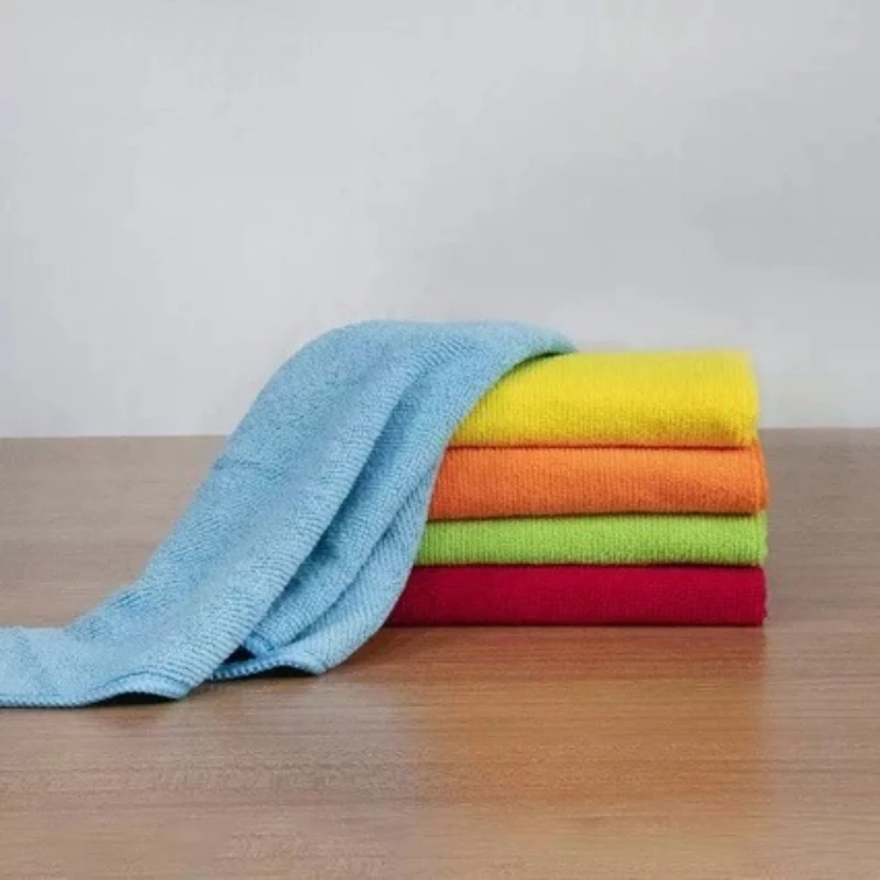 Ultra-Soft and Absorbent Microfiber Cleaning Towel - Versatile Reusable Cloth
