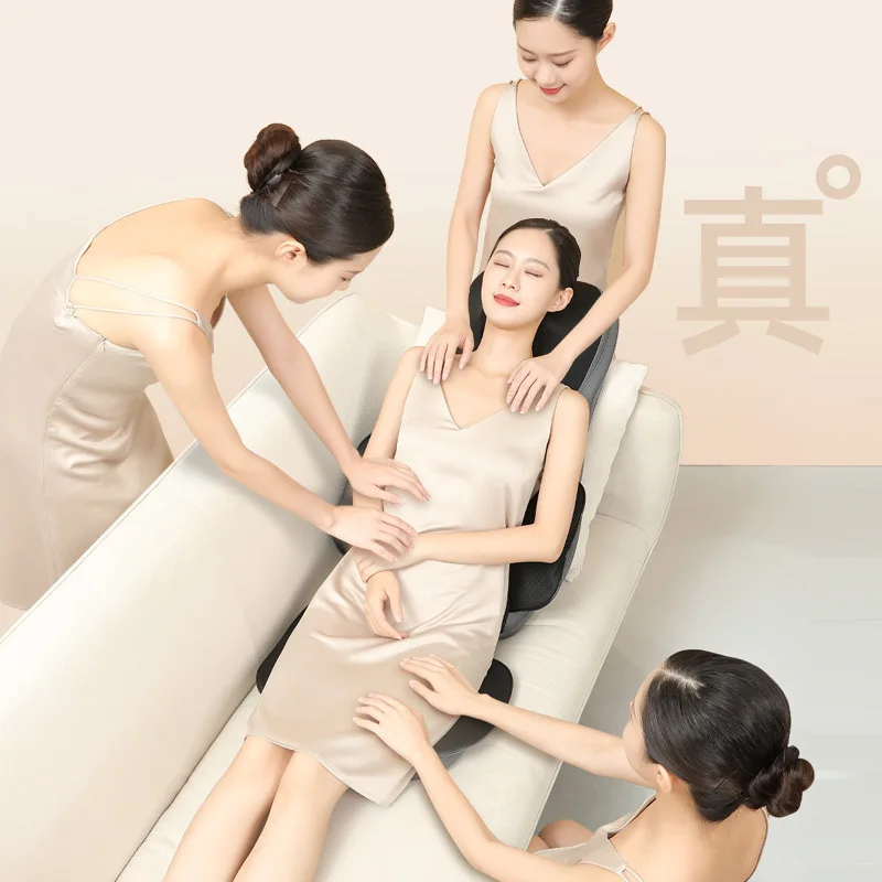 Fully automatic intelligent electric massage chair for household household full body small multifunctional massager cervical spi 4
