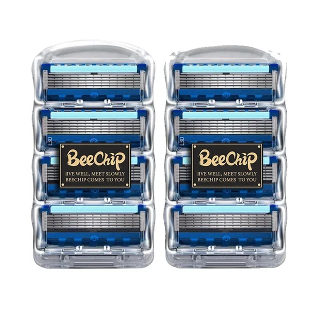 Manual Shaving For Men Replace Head Five Layer Blade Eight.