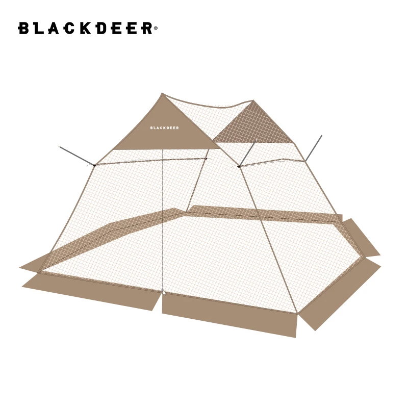 편안한 야외 휴식을 위한 최고의 선택, BLACKDEER 여름 캐노피 모기 방지 메쉬 텐트