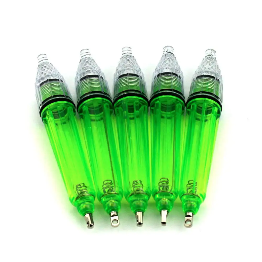 

Colorful LED Underwater Fishing Light Battery Powered Waterproof Night Lamp Deep Drop Attractive Light for Bait and Fish