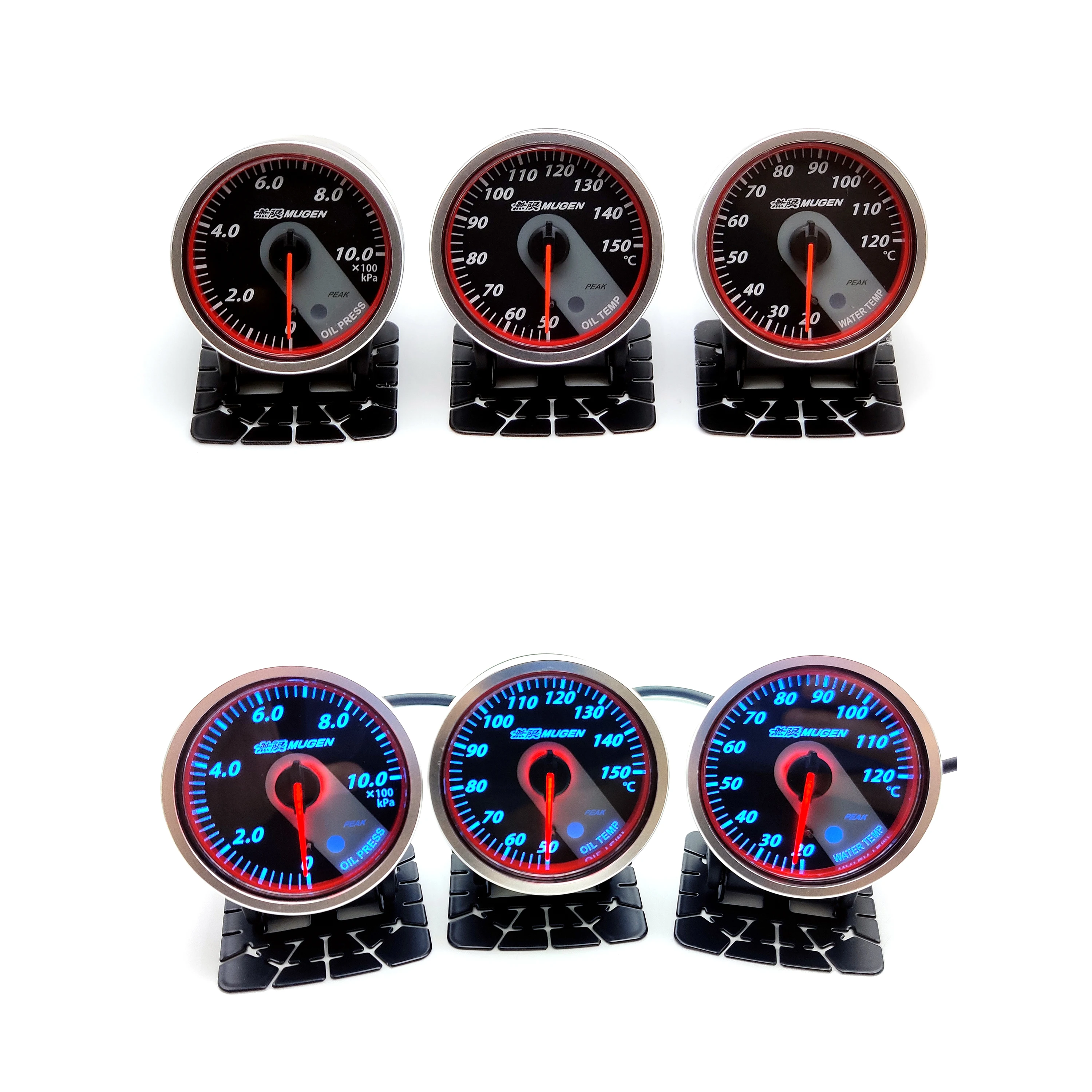 MUGEN アシストメーター 水温 油温 オイルプレス コントロール