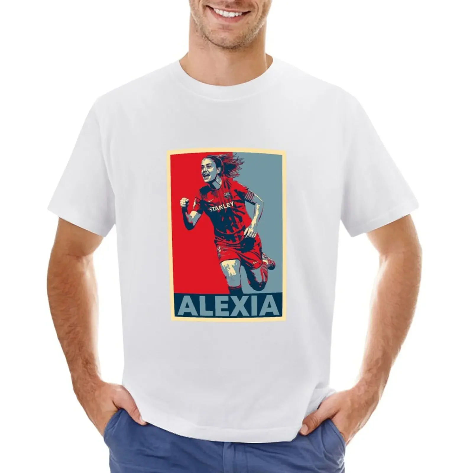 Alexia Putellas Celebration Hope T-Shirt Vestiti Estetici Cute Tops Sports Fans Designer T Shirt Men