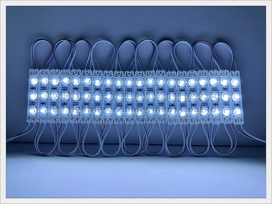 ultrasonic LED Module Light for Sign letter shop banner Signboard Storefront DC12V 56mm*11mm*7mm SMD 2835 3 LED 1.3W IP65