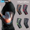 2Pcs Elbow Brace Compression Support Sleeve for Tendonitis,Tennis,Golf Elbow,Weightlifting,Workouts Men and Women Recovery 1