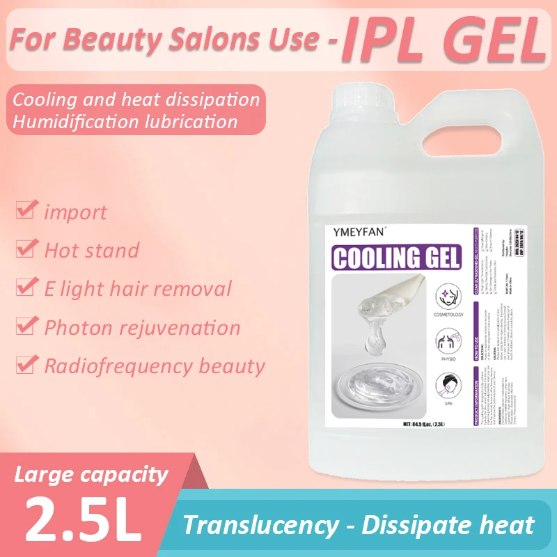 2.5L Gel Conductor Radiofrecuencia y Cavitacion Clear Contact Gel for Ultrasound Beauty Face and Body Skin Care