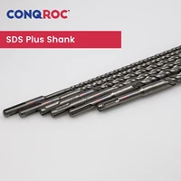 Mascirculant Forets SDS Plus Tige Carbure-Croix-Pointe Length-260mm 5-Pièce-Même-Taille 6-Option Diamètre-6 ~ 16mm pour Marteau Électrique 3