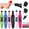 Portable Professional Electric Nail Drill Machine Manicure Tools Pedicure Drill Set Family Nail File Nail Drill Equipment 2
