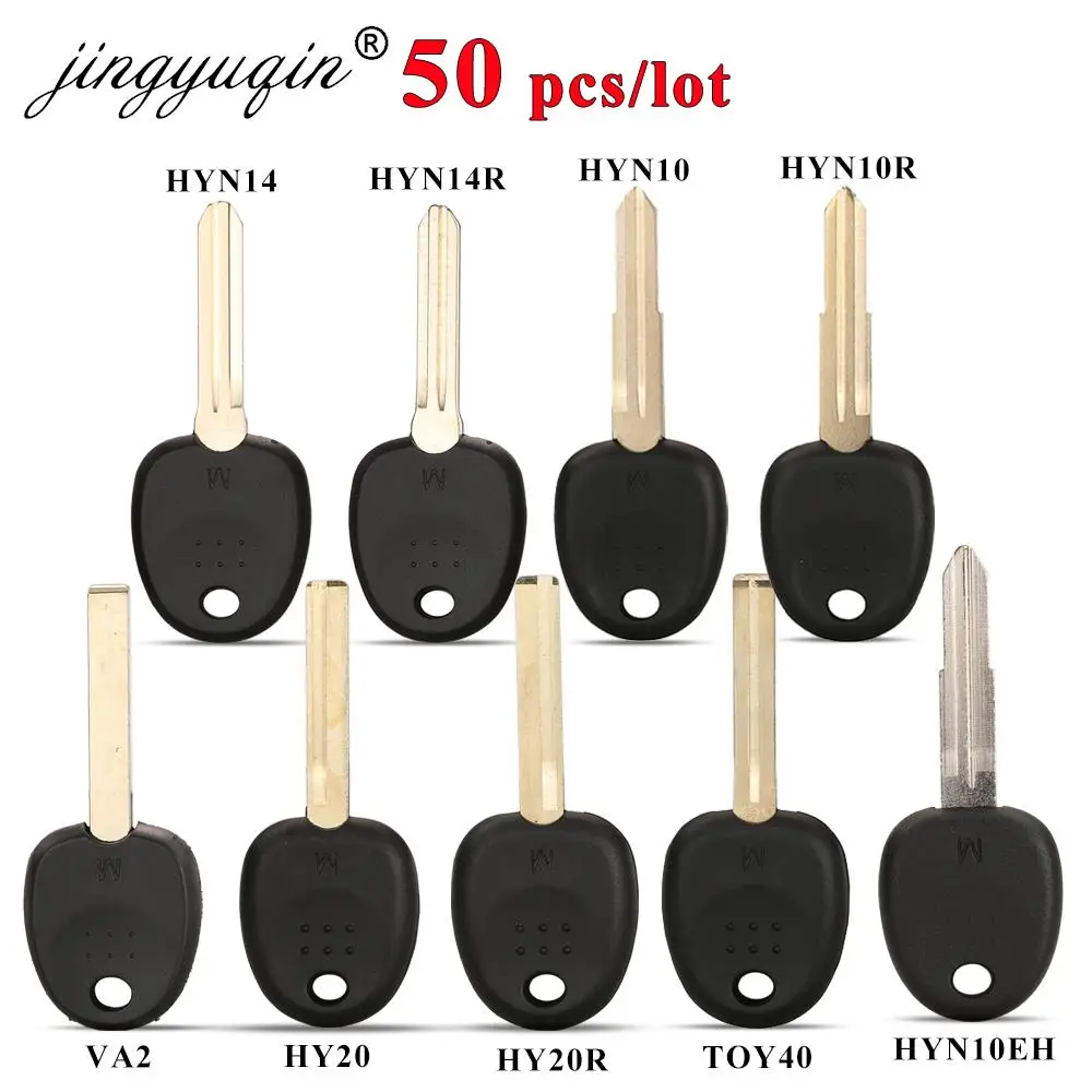 Jingyuqin-50pcs-Transponder-Car-Key-Shell-per-KIA-Hyundai-Accent-Sonata-NF-Elantra-Accent-Coupe-Getz.jpg Keyforkess 50pcs Transponder Car Key Shell per KIA Hyundai Accent Sonata NF Elantra Accent Coupe Getz Lavita TiburonTucson Verna - Jingyuqin 50pcs Transponder Car Key Shell per KIA Hyundai Accent Sonata NF Elantra Accent Coupe Getz
