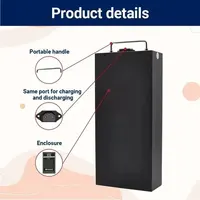 Batterie Li-ion pour moto électrique 60V 40Ah, 2000W, pour Harley, scooter électrique pliable à deux roues Citycoco, chargeur gratuit 4