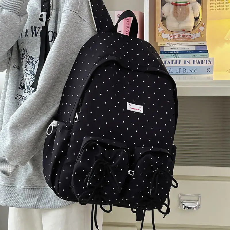 Teenage Youth School bags Large Capacity Backpack Lightweight Casual Backpack Multi-pockets College Backpack Girls school bags 2