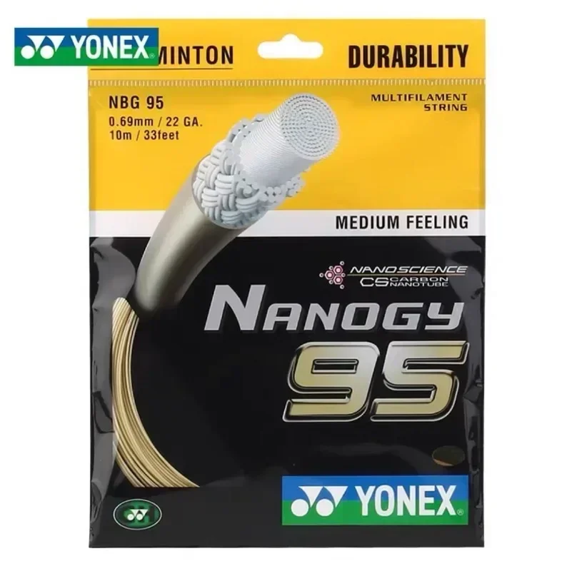 Badminton String Yonex BG95 0.69mm for Medium Feeling