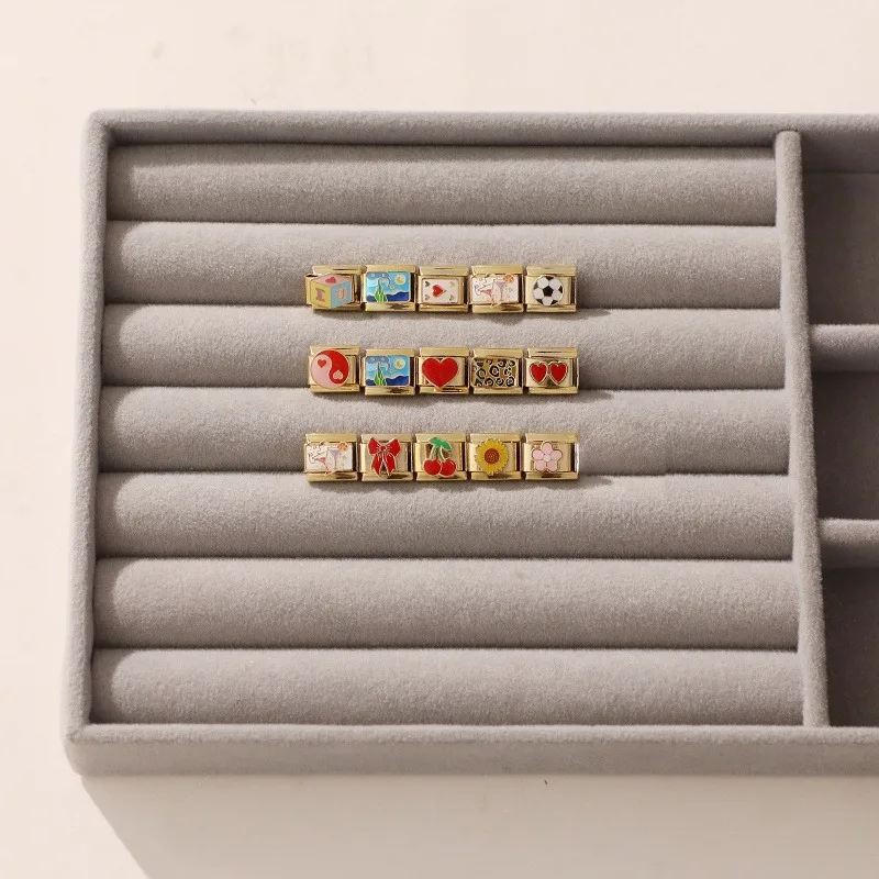 Gold Modular Bracelet DIY Making