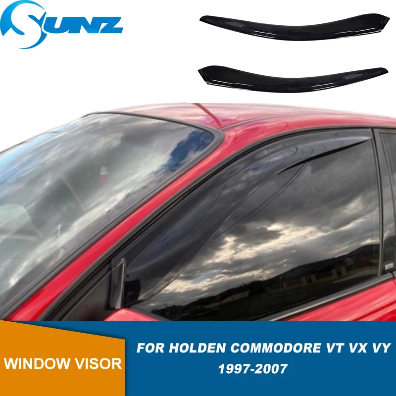 2PCS Weather Shield Visor Weathershields For Holden Commodore VT VY VX VZ 1997-2007
